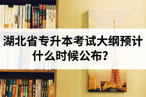 湖北省專升本考試大綱預(yù)計(jì)什么時(shí)候公布？現(xiàn)階段怎么備考比較好？