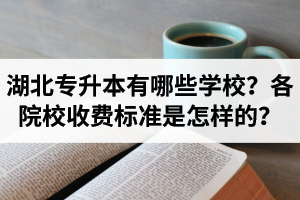 湖北專升本有哪些學(xué)校？各院校收費(fèi)標(biāo)準(zhǔn)是怎樣的？