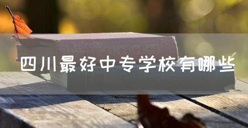 四川最好中專學校有哪些？(圖1)
