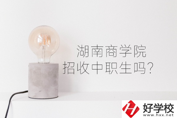 湖南商學(xué)院招收中職生嗎？