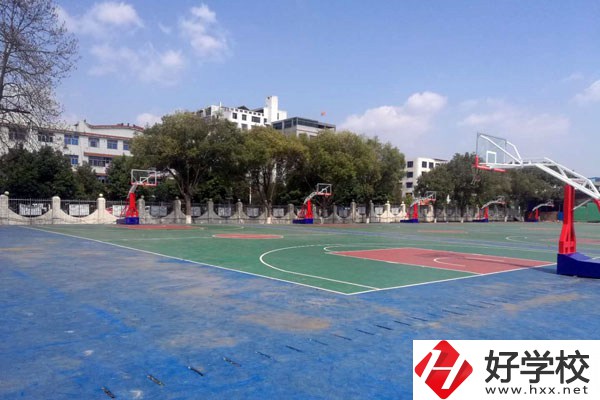 東安縣職業(yè)中專學校籃球場