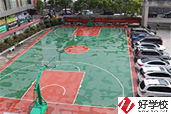 龍山縣技工學(xué)?；@球場(chǎng)