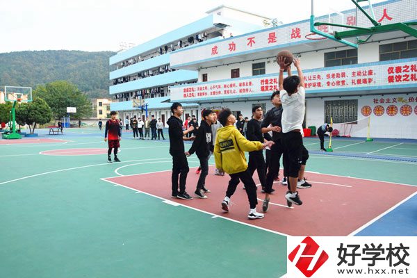 郴州科龍職業(yè)技術(shù)學?；@球場