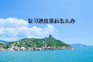復習進度落后怎么辦