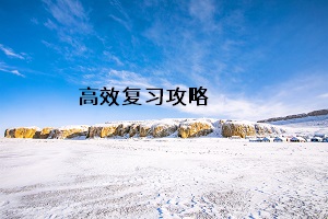高效復(fù)習(xí)攻略